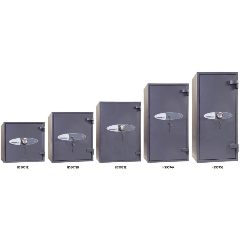 phoenix COSMOS HS9075E coffre-fort, serrure électronique, gris graphite RAL7024, 342 litres